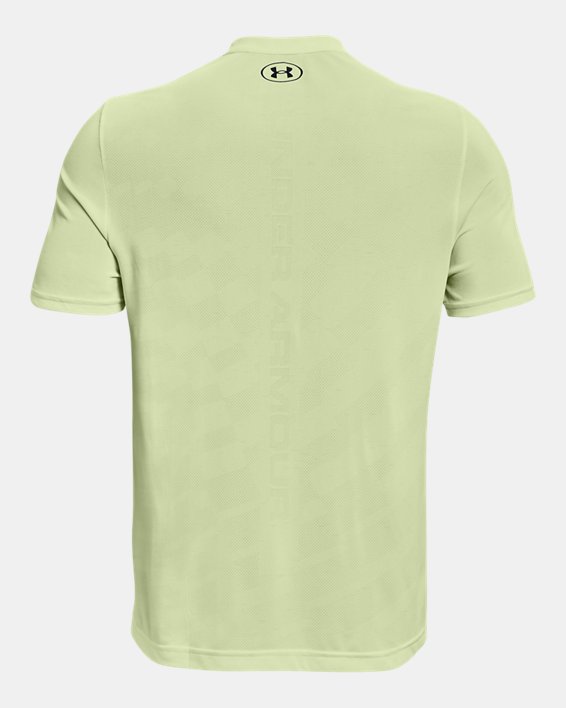 Men's UA Seamless Radial Short Sleeve, Green, pdpMainDesktop image number 5